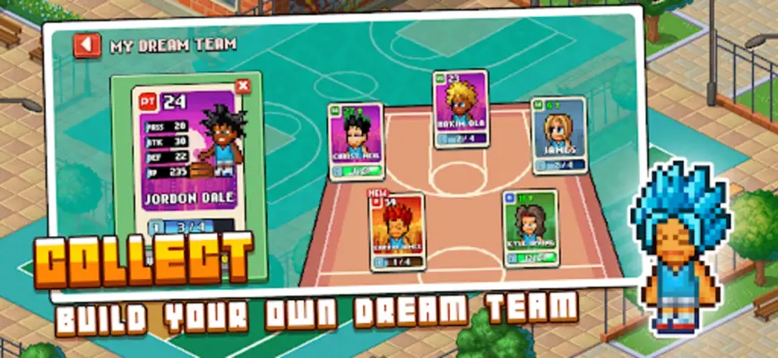 Pixel Basketball android App screenshot 9