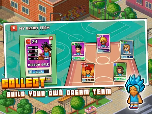 Pixel Basketball android App screenshot 4