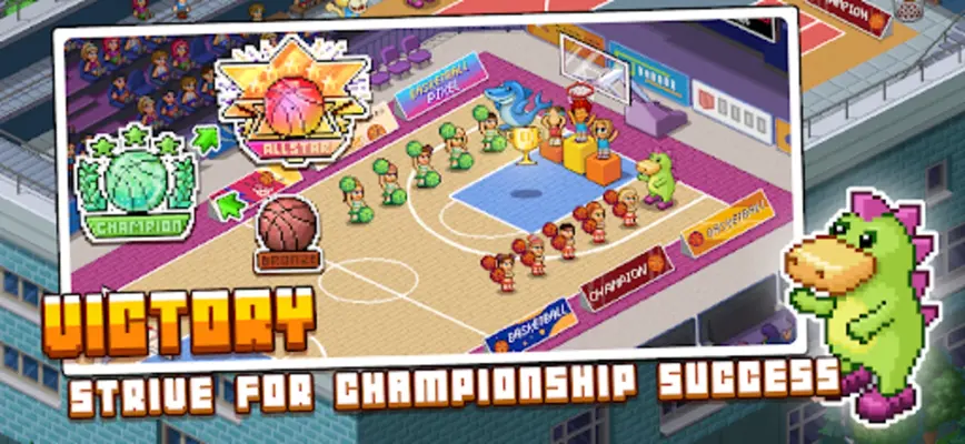 Pixel Basketball android App screenshot 5